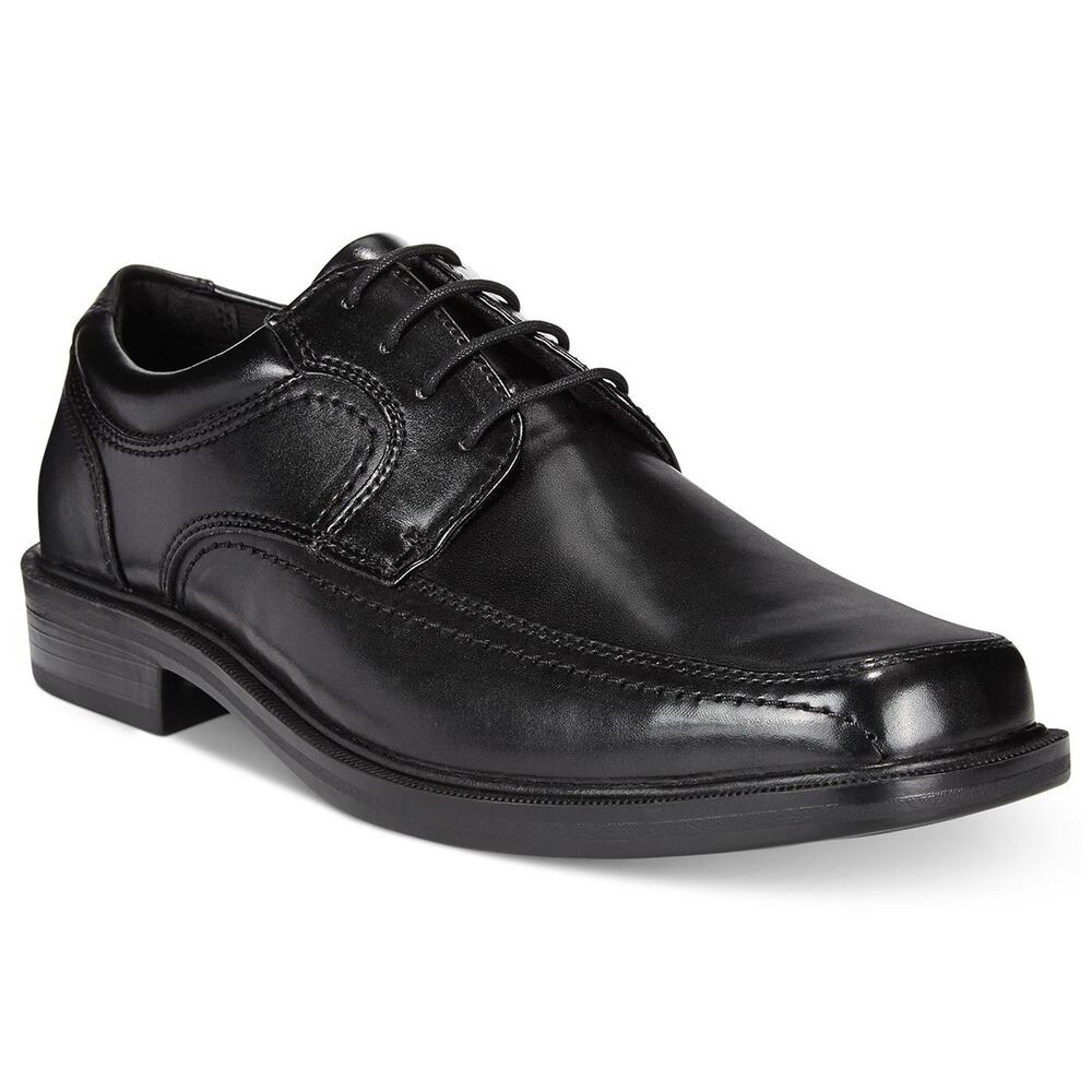 Dockers Men Manvel Lace Up Bicycle Toe Derby Oxfords Size US 11M Black Leather